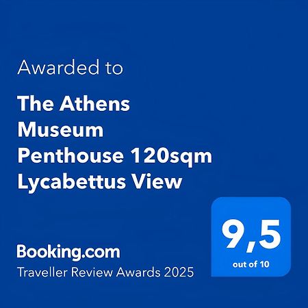 The Athens Museum Penthouse 120Sqm Lycabettus View Apartment Exterior photo